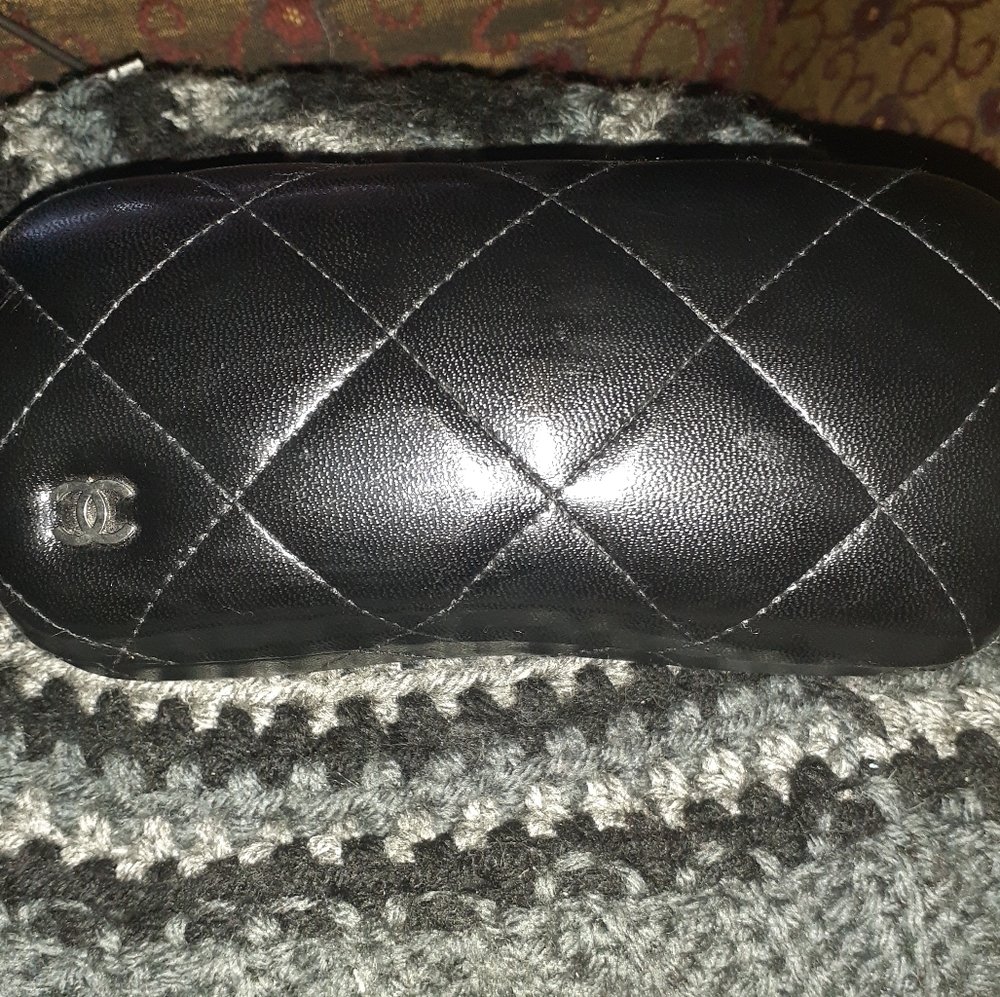 Mint Chanel Sunglasses case.